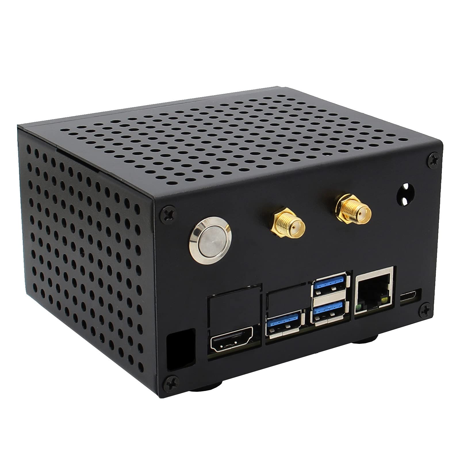  Metal Case Enclosure with Power & Reset Control Switch for Jetson Nano Developer Kit B01 Version
| Jetson Nano Develope